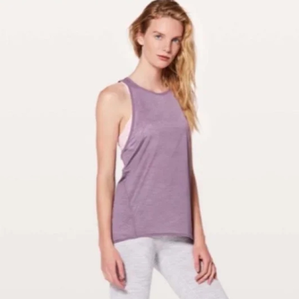 Lululemon purple Tank Top